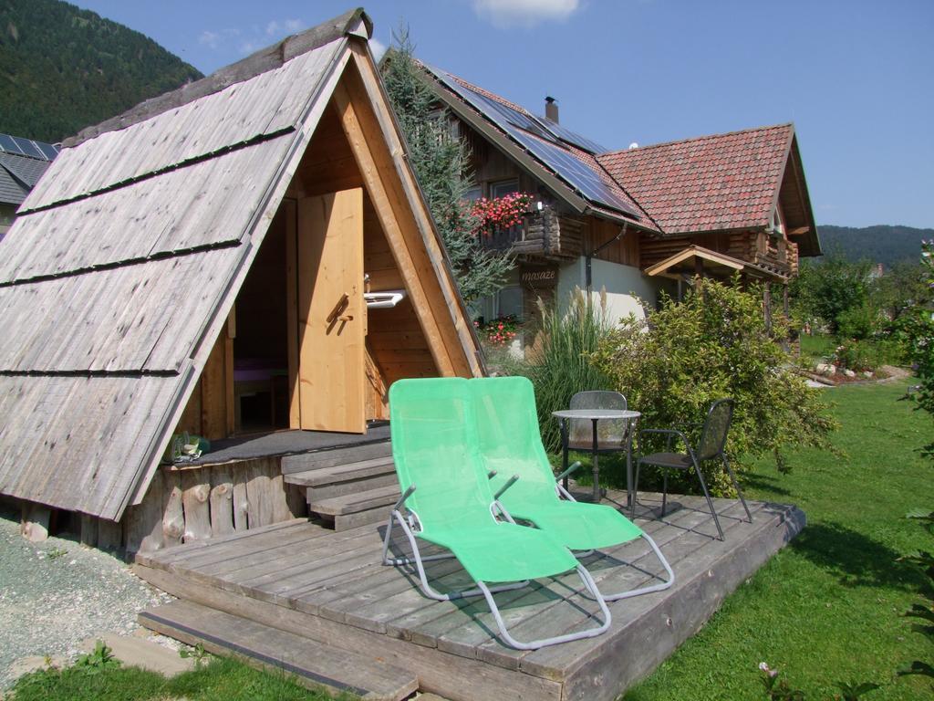 Garden Eco Houses Cebelica Bohinj Eksteriør bilde