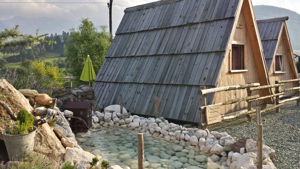 Garden Eco Houses Cebelica Bohinj Eksteriør bilde
