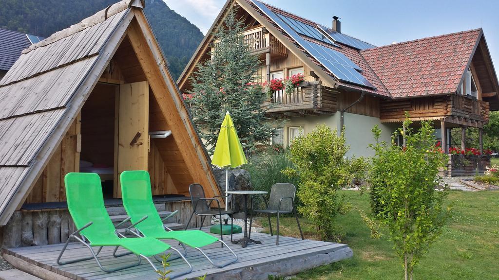 Garden Eco Houses Cebelica Bohinj Eksteriør bilde