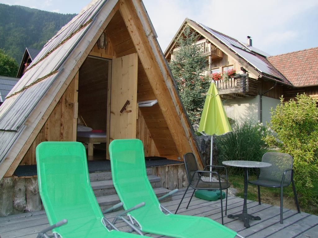 Garden Eco Houses Cebelica Bohinj Eksteriør bilde