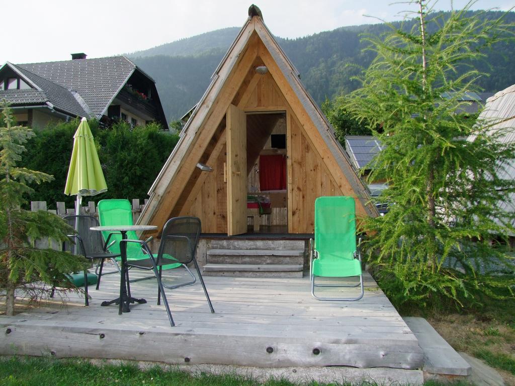 Garden Eco Houses Cebelica Bohinj Eksteriør bilde