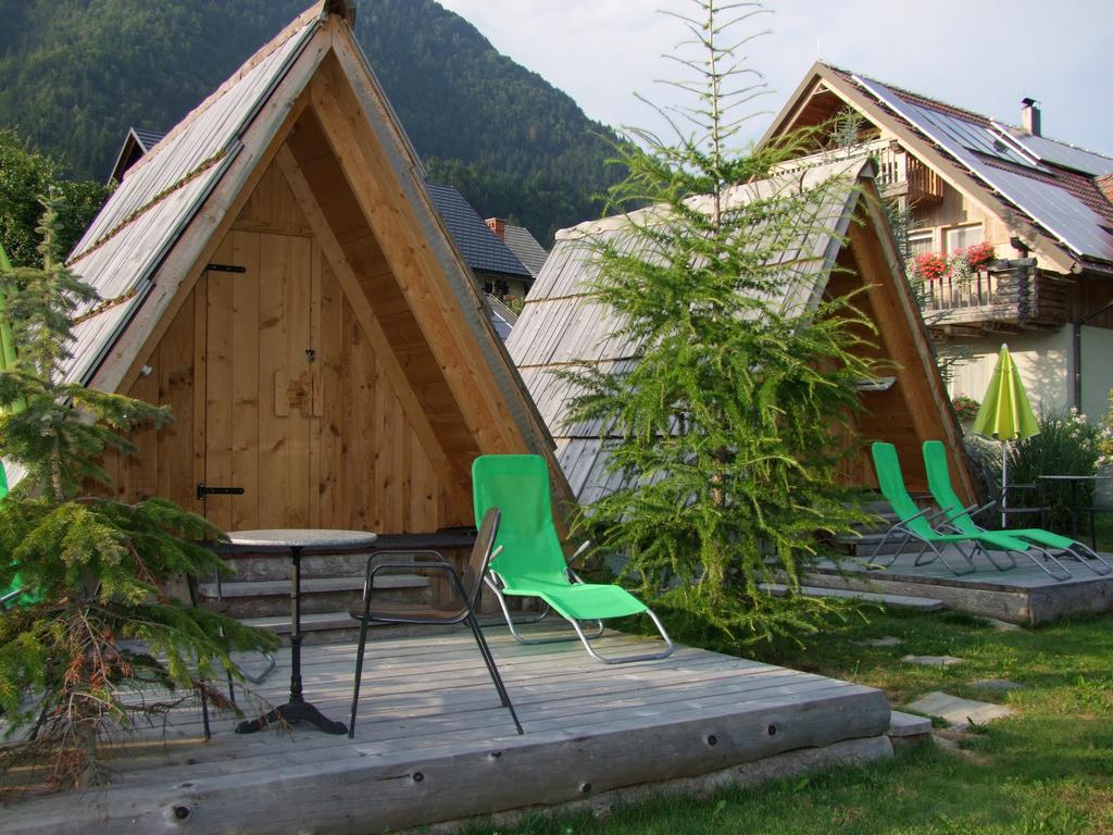 Garden Eco Houses Cebelica Bohinj Eksteriør bilde