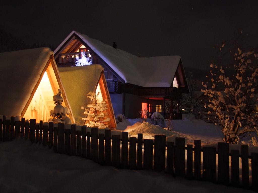 Garden Eco Houses Cebelica Bohinj Eksteriør bilde